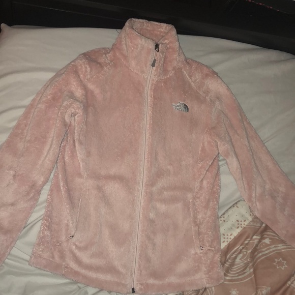 The North Face Jackets & Blazers - Light pink Northface fuzzy jacket